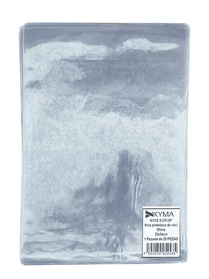Mica Vinil Escolar KYMA transparente 23x