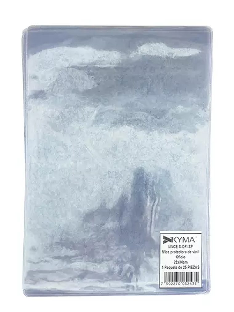 Mica Vinil Escolar KYMA transparente 23x 1