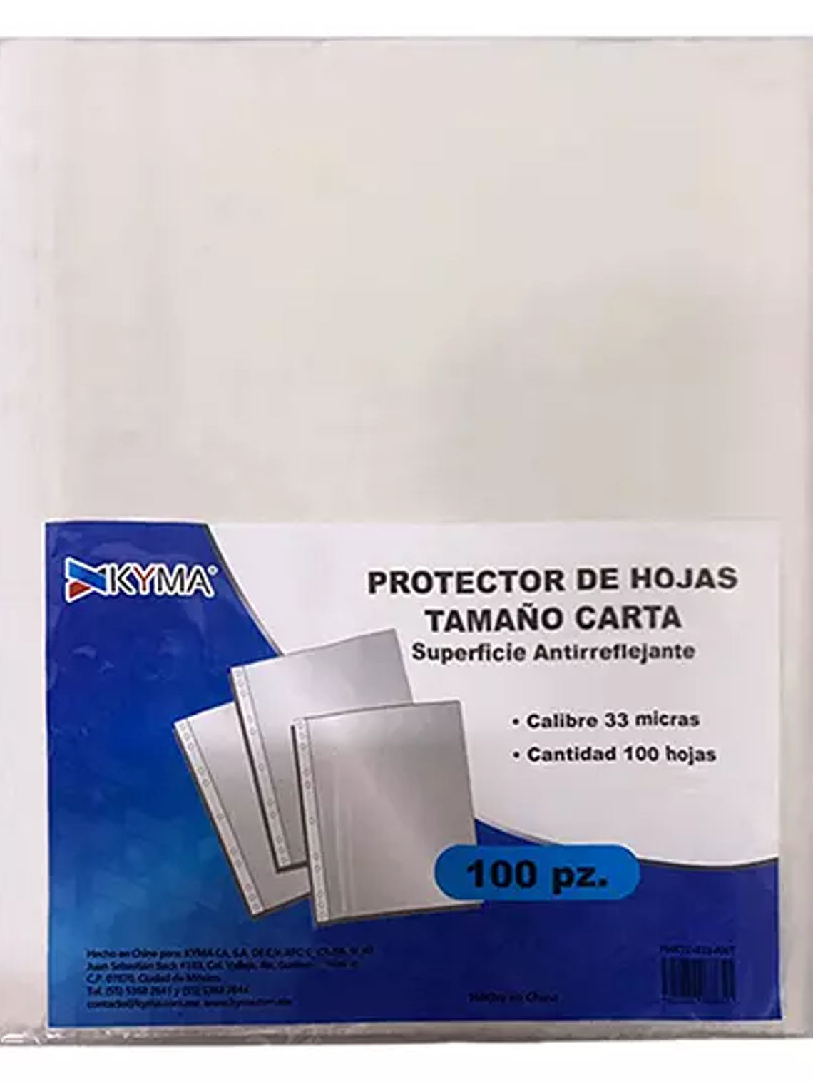 Protector de Hojas KYMA 33 Micrones Tama 1
