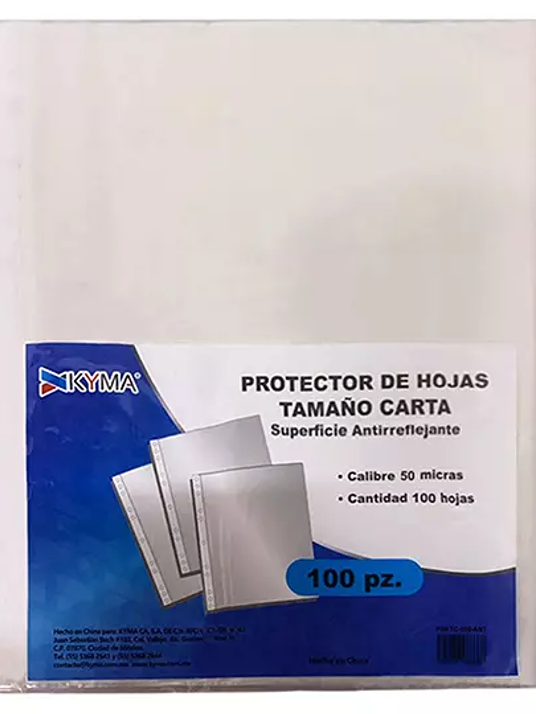 Protector de Hojas KYMA 50 Micrones Tama 1