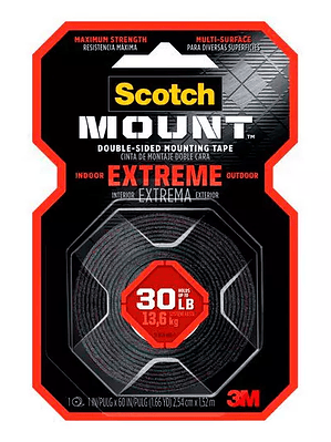 Cinta montaje extrema 25.4mm x 1.52mt us