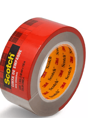 Cinta empaque Mod. 301c canela Scotch 3M