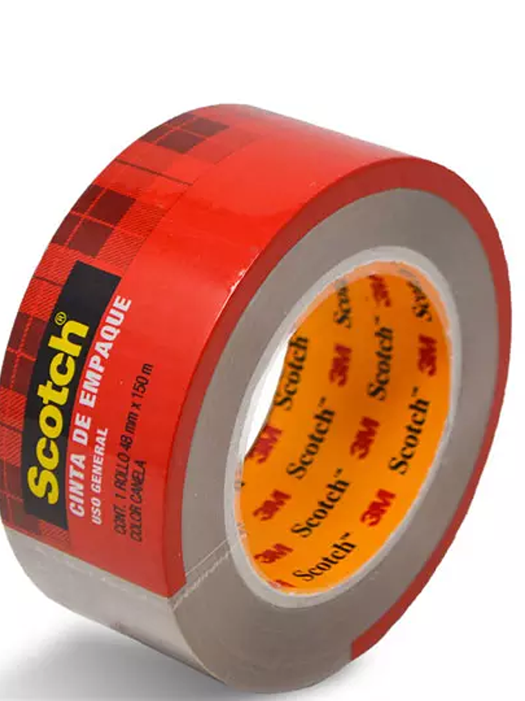 Cinta empaque Mod. 301c canela Scotch 3M 1