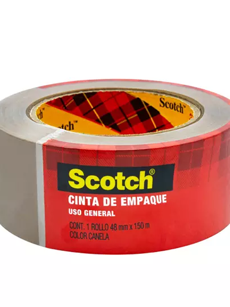 Cinta de empaque canela Scotch mod.301c3 1