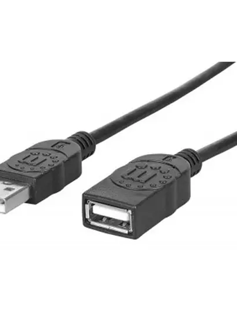 Cable Manhattan USB v2.0 extensión 1.8m 1