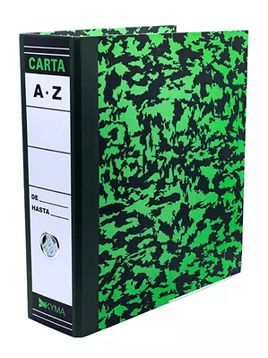 Registrador Verde Jaspeado KYMA Tamaño C