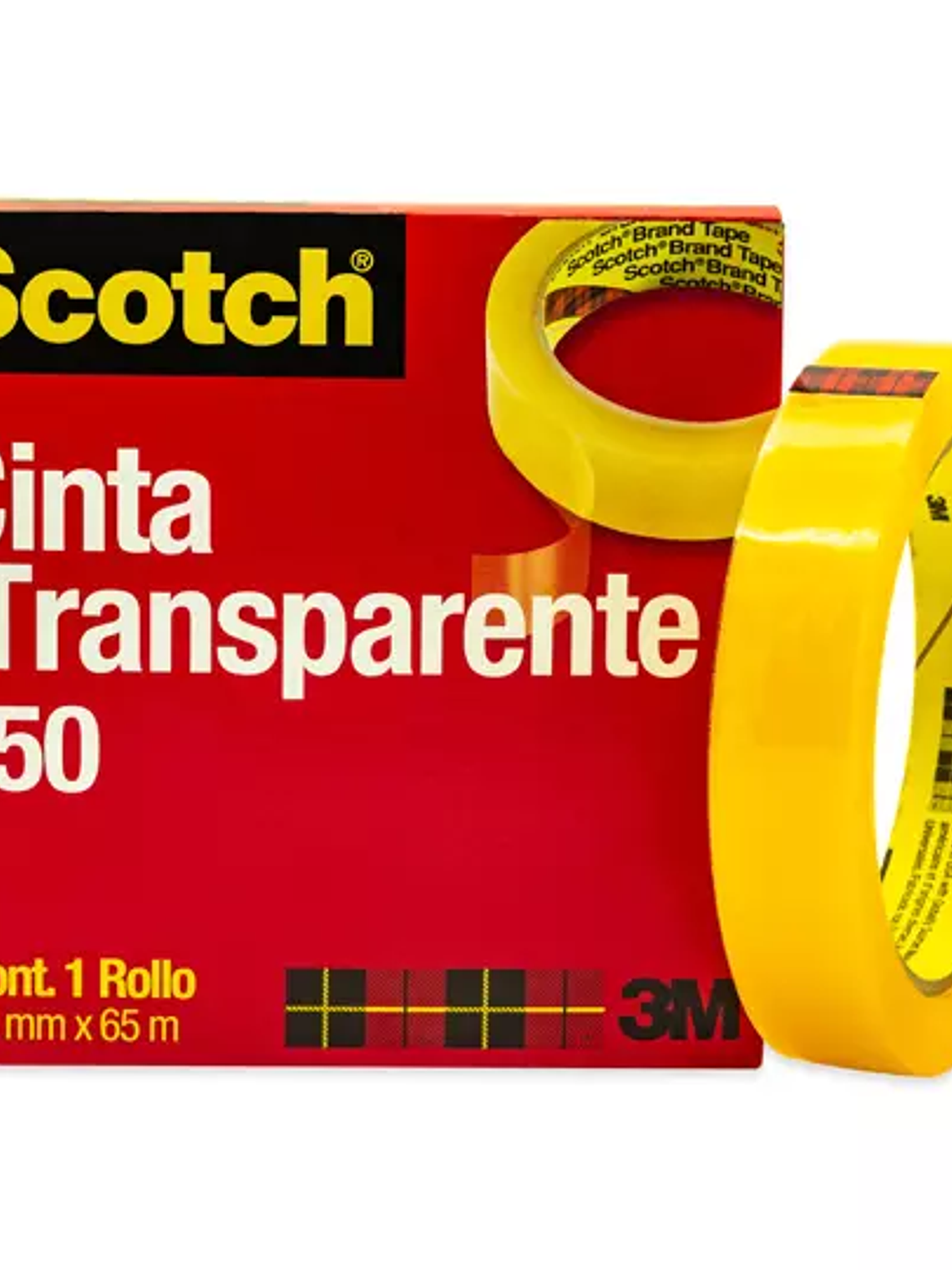 Cinta transparente Scotch mod 550 3M 19x 1