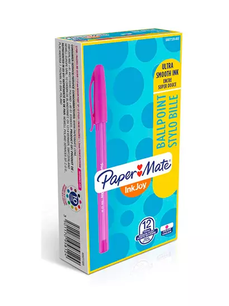 Boligrafo ST kilometrico magenta punto m 1