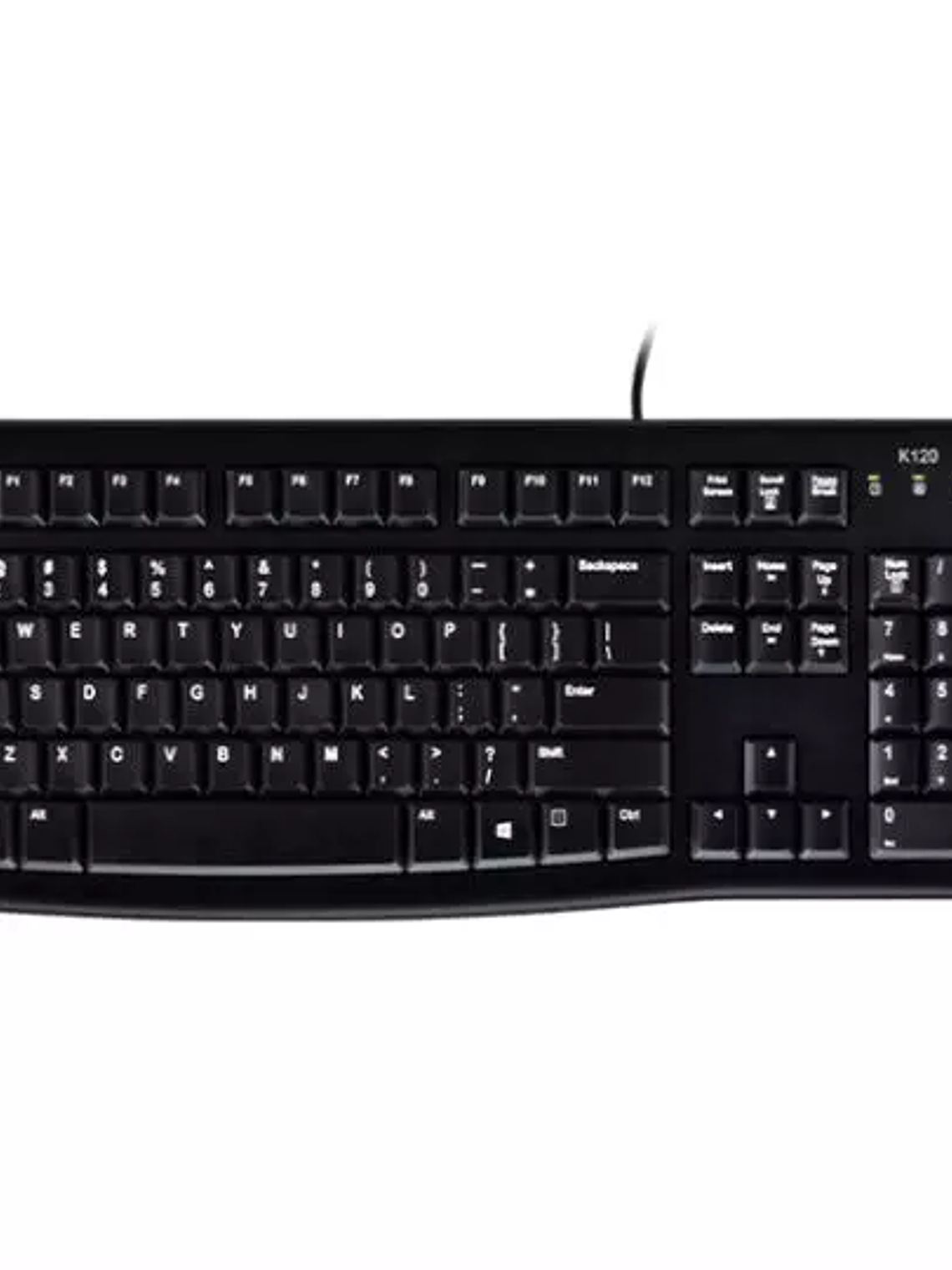 Teclado Logitech K120 USB Alámbrico Negr 1