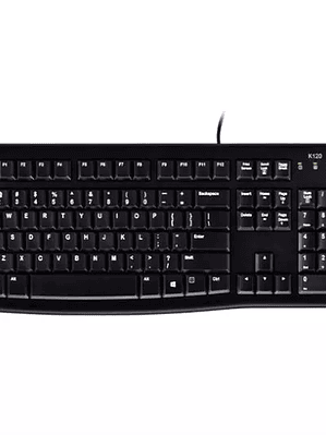 Teclado Logitech K120 USB Alámbrico Negr