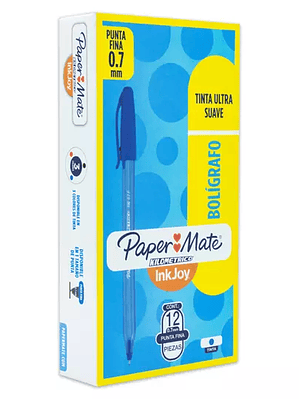 Boligrafo ST kilometrico azul punto fino