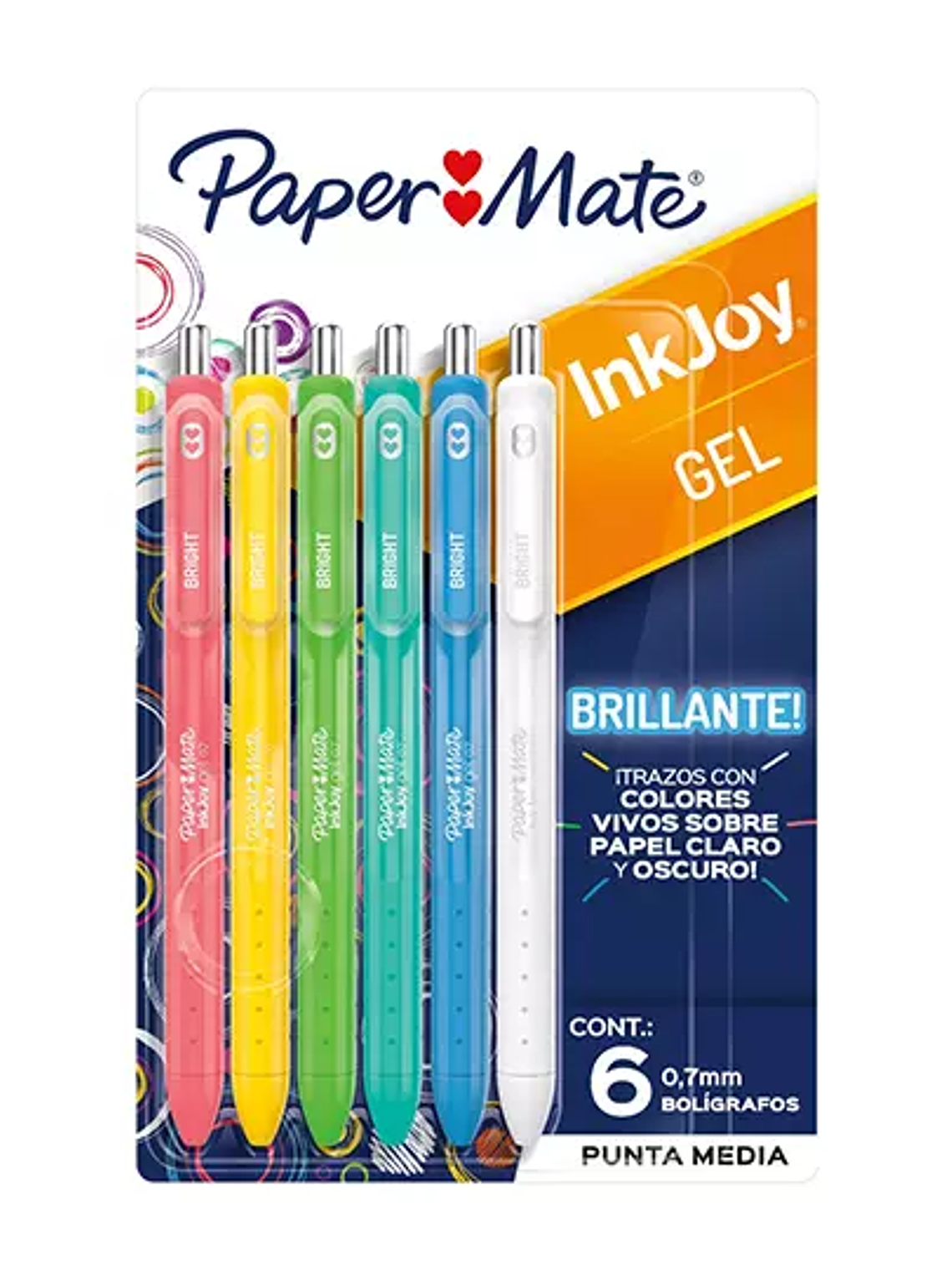 LM-Boligrafo retractil Paper Mate Inkjoy 1