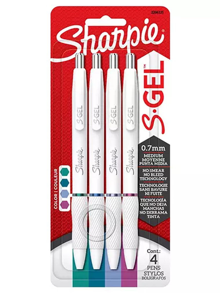 Bolígrafo Sharpie S-gel Bright blister c 1