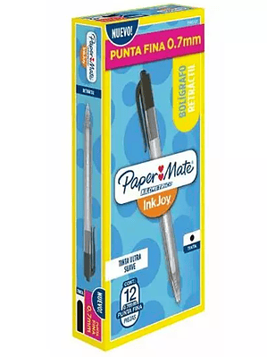 Boligrafo kilometrico RT 100 negro punto