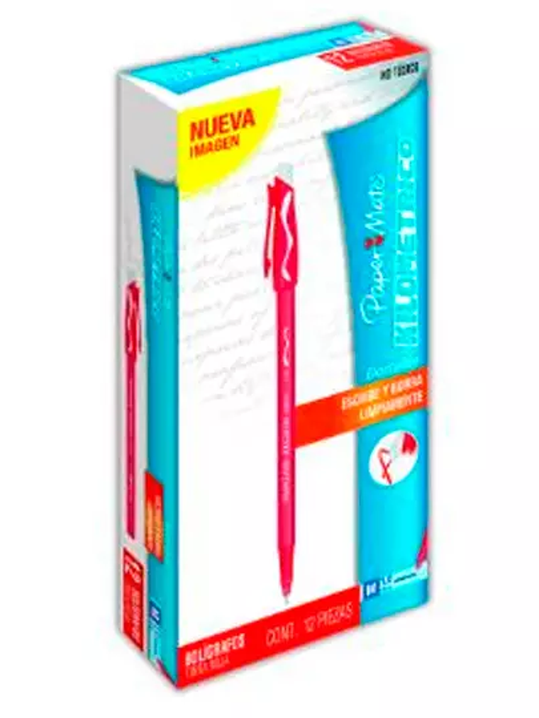 LM-Bolígrafo borrable Paper Mate rojo pu 1