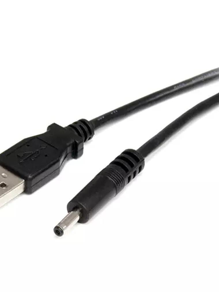 Cable adaptador alimentacion 90cm usb a 1
