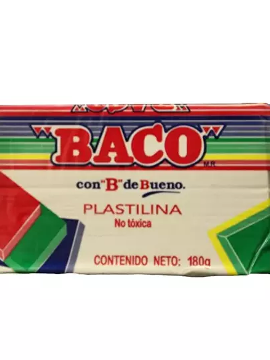 Marqueta de plastilina Baco, color blanc 1