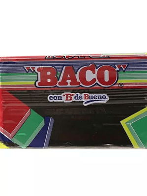 Marqueta de plastilina Baco, color negro