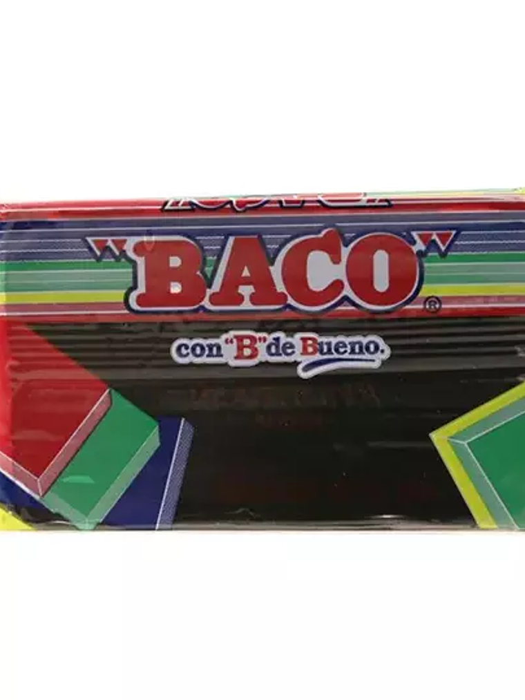 Marqueta de plastilina Baco, color negro 1