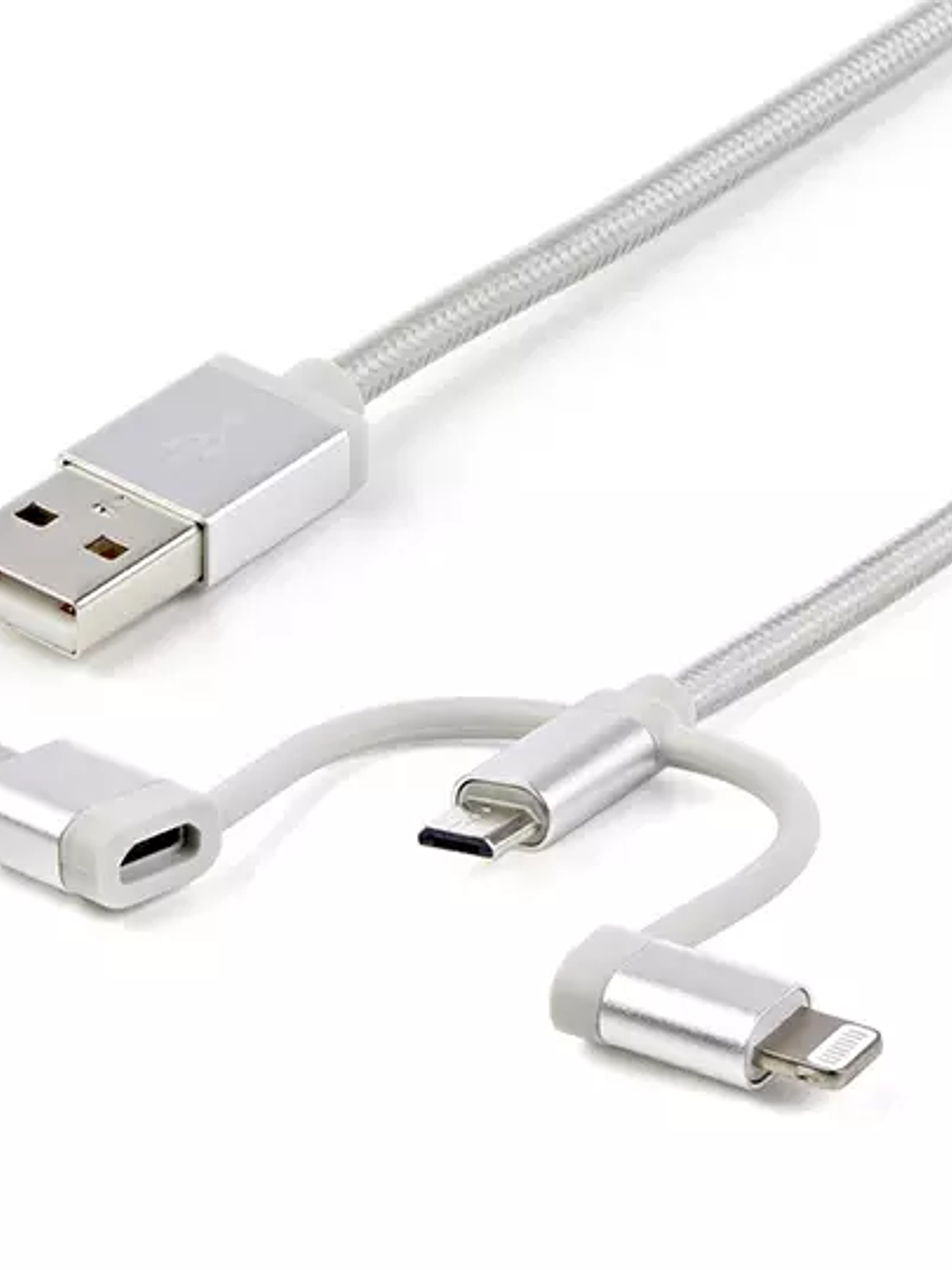 Cable trenzado de 1m usb a usb c micro u 1