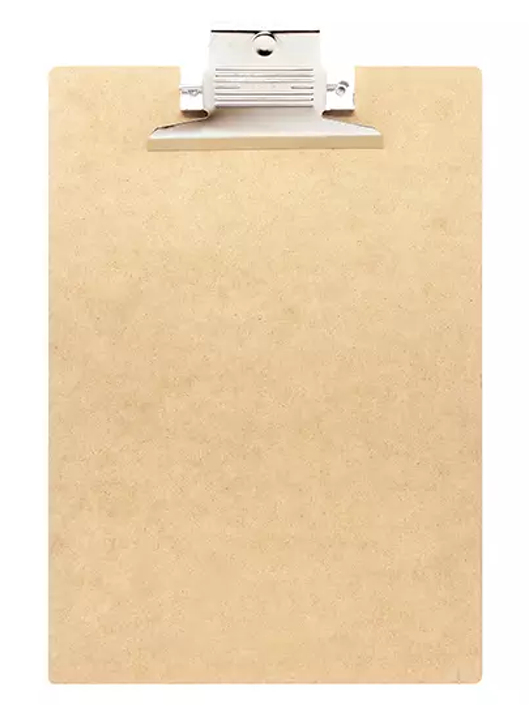 Tabla fibracel carta Baco con broche met 1