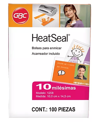 Mica térmica 1208 GBC tamaño 10x14.5cm f