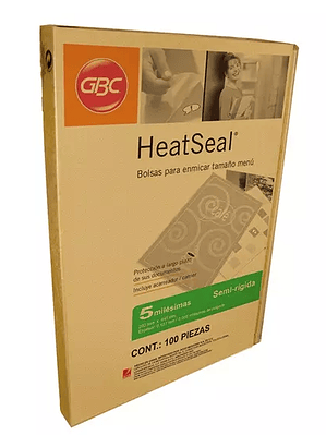Mica térmica menú GBC tamaño doble carta