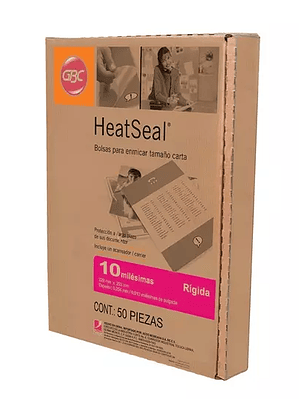 Mica térmica GBC tamaño carta forma rígi