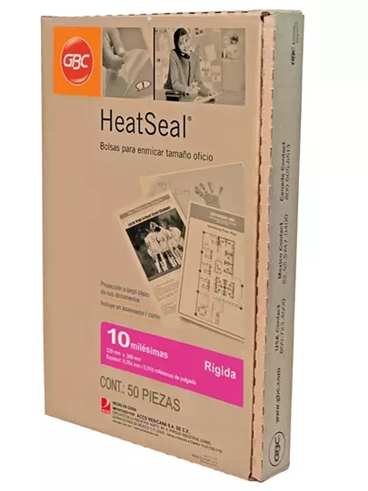 Mica térmica GBC tamaño oficio 1