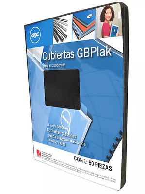 Cubierta plástica tamaño carta GBPlak ra