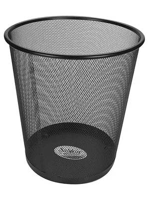 Cesto de malla redondo metalico Sablon c