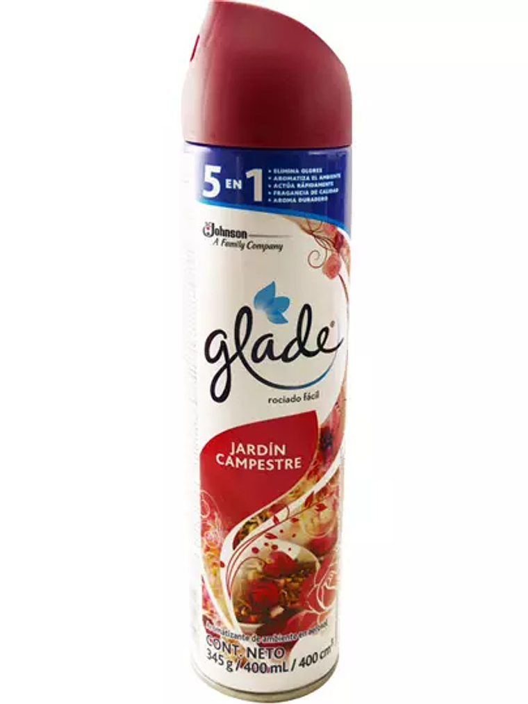 Aerosol jardin campestre Glade 400 ml 1