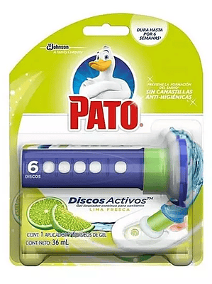 PATO DISCOS ACTIVOS BLISTER 1 DISP MAS 6