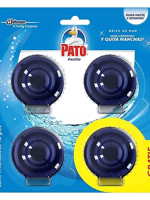 PATO PASTILLA LIMPIADORA AZUL 40GM BLIST