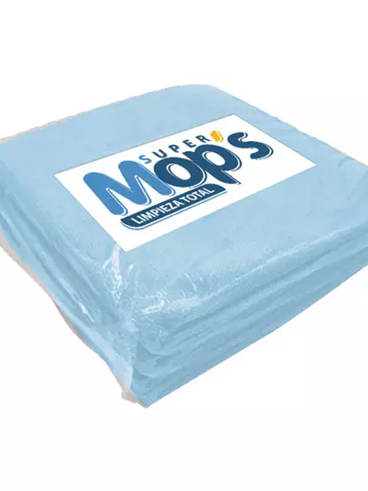 Paño de microfibra color azul.. 1