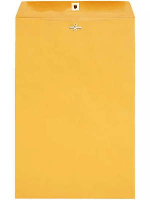 Sobre kraft con broche engomado Ampad of