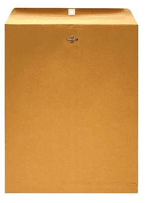 Sobre kraft con broche engomado Ampad mi