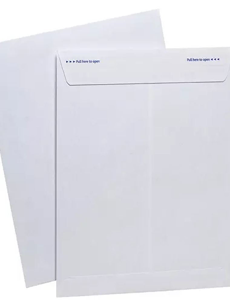 Sobre blanco Ampad 22.9 x 30.5 cm caja c 1