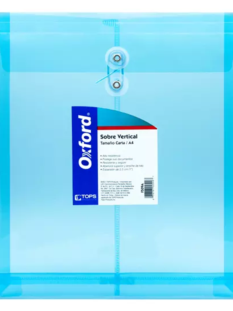 Sobre porta documentos vertical Oxford c 1