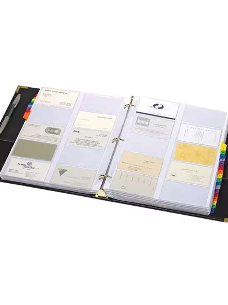 Carpeta porta tarjetas Cardinal carta co 1