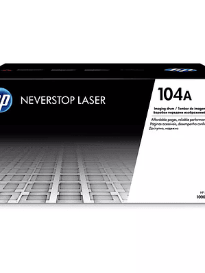 Tambor creacion imagenes HP 104a negro