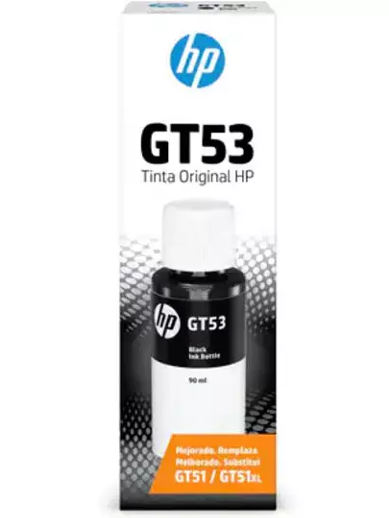 HP gt53 black original ink bottle 1
