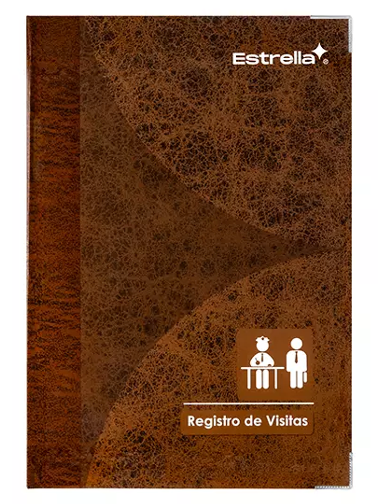 Libro de registro de visitas estrella 1