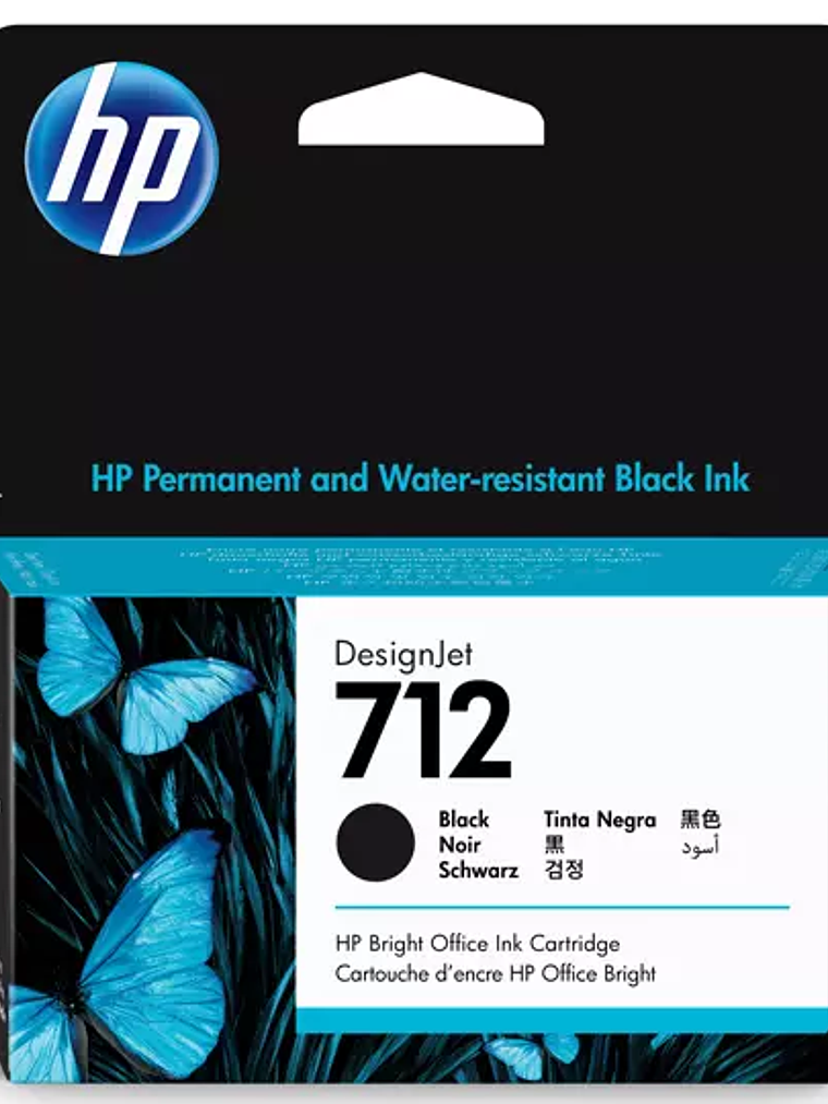 CARTUCHO DE TINTA HP DESIGNJET 712 38 ML 1