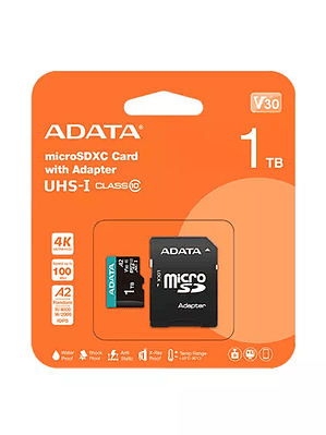 MEMORIA FLASH ADATA V30, 1TB MICROSDXC U