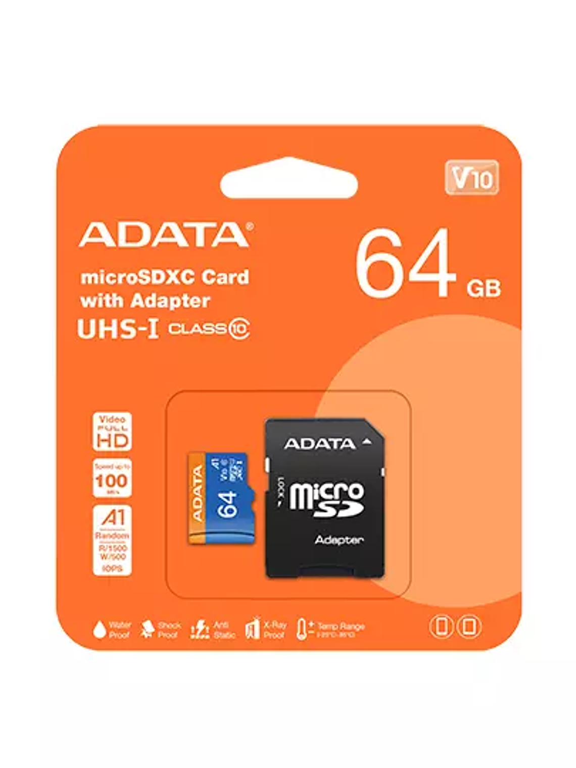 Memoria Flash Adata Premier, 64GB MicroS 1