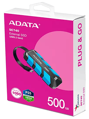 Disco Duro Externo Adata SC740 2.5