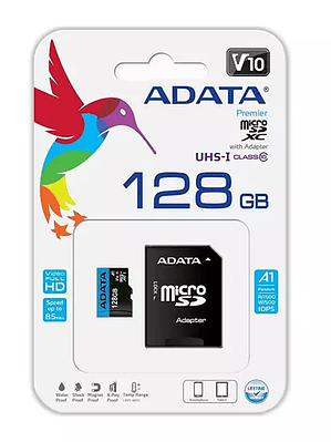 Memoria Premier, 128GB Microsdxc Clase 1
