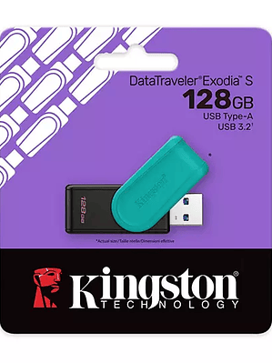 Kingston usb 128GB data traveler exodia