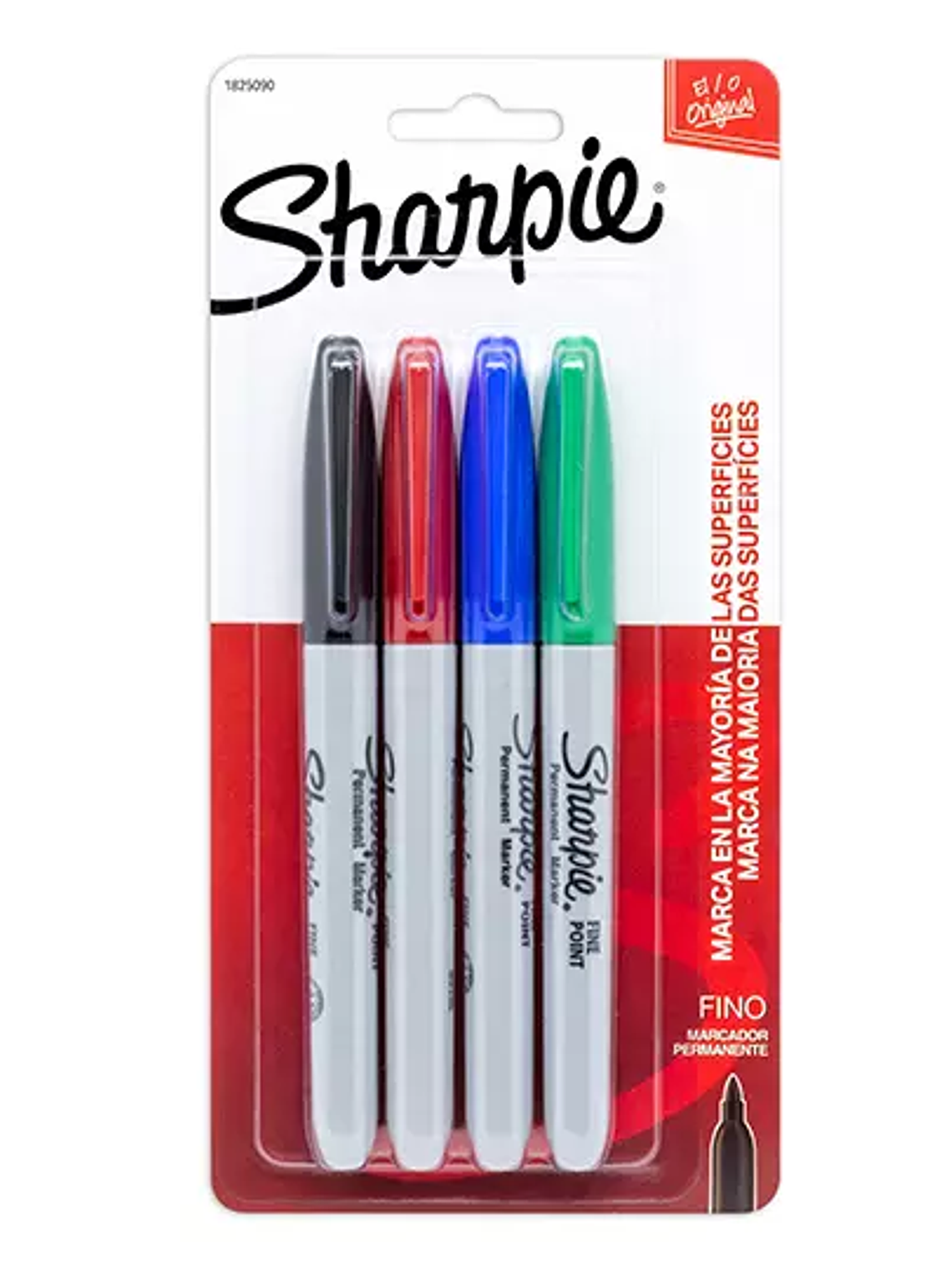 Marcador permanente Sharpie fino  surtid 1